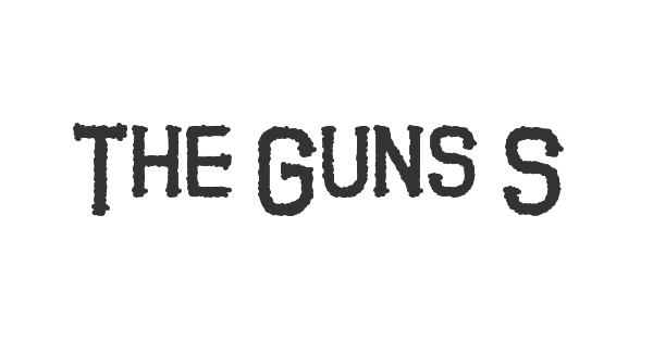The Guns Smoke St font thumb